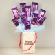 Silky Bday Present Of Dairy Milk Silk Chocolates
