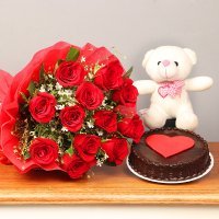 Bunch of Red Roses Online Delivery