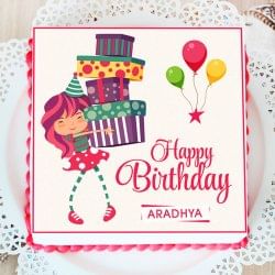 Poster Cake for Girl