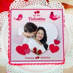 Valentine Theme Cake