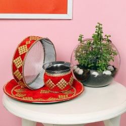 Karwa Chauth Jade Plant Combo