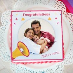New Hope photo cake for best wishes