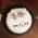 White Silver Cake for Mom and Dad