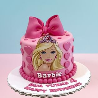 Stylish N Sweet Barbie Cake