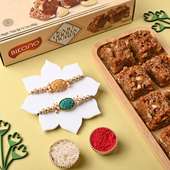 Rakhis With Kaju Dhoda Burfi 