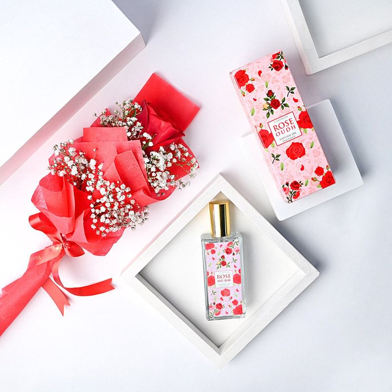 Subtle Display Of Love Duo: Flower Gifts Combo