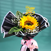 Sunflower New Year Bouquet
