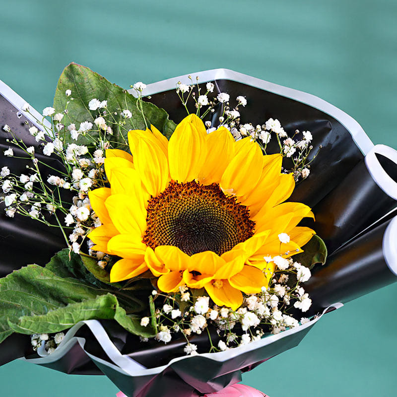 Sunflower New Year Bouquet