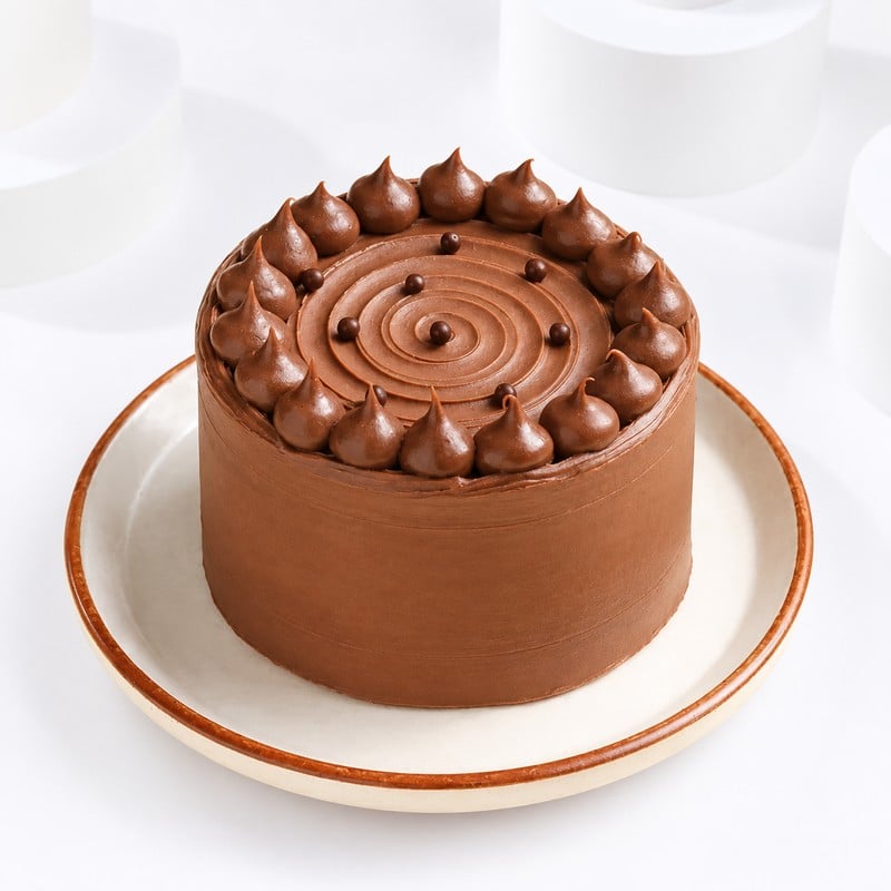 Sunlit Blush Bouquet N Choco Bento Cake