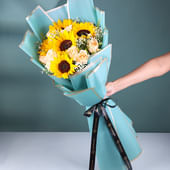 Sunlit Whispers In Seafoam Wrap