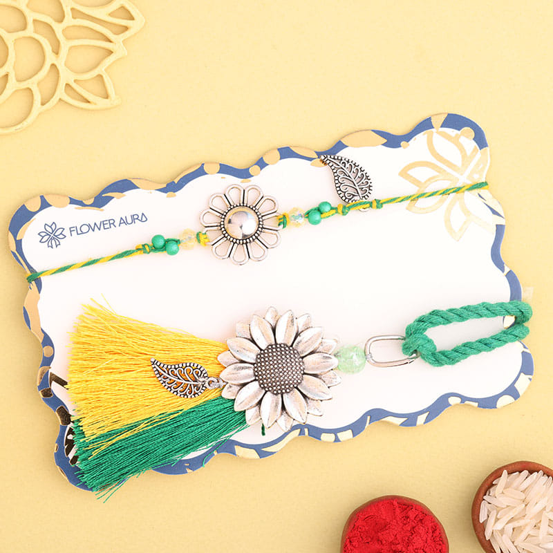 Sunshine Bloom Bhaiya Bhabhi Rakhis