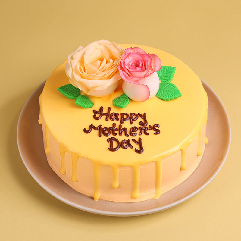Sunshine Blooms Mothers Day Cake