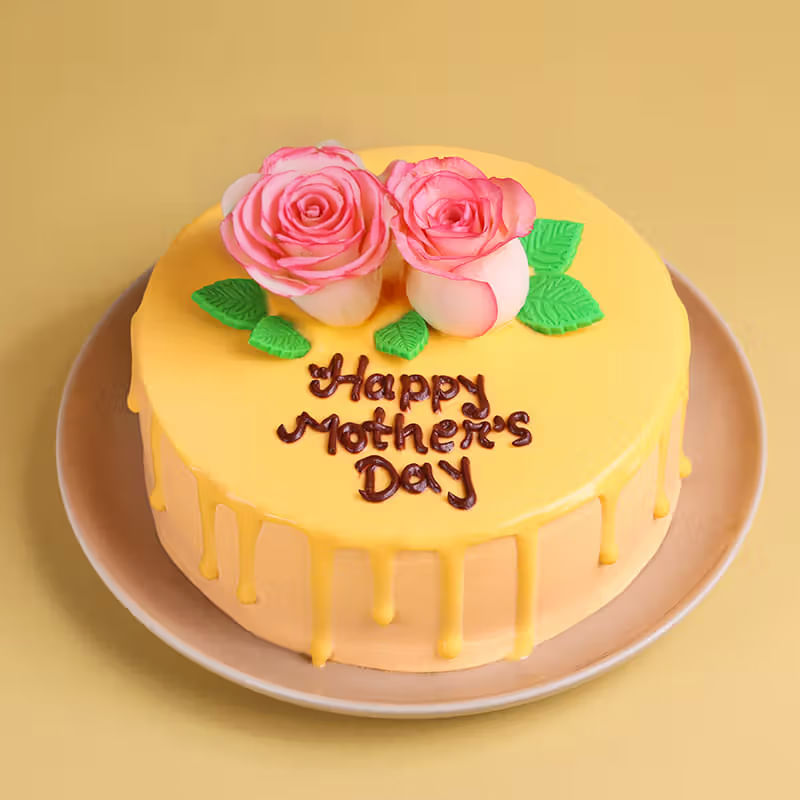 Sunshine Blooms Mothers Day Cake