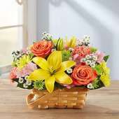 Sunshine Floral Basket Assortment