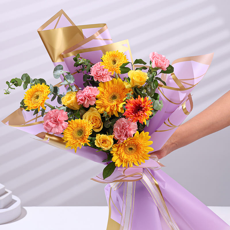 Sunshine N Smiles Flower Bouquet