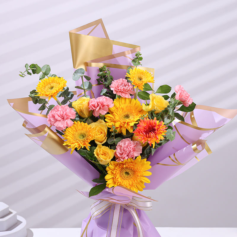 Sunshine N Smiles Flower Bouquet