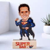 Super Dad CaricatureFor Fathers Day