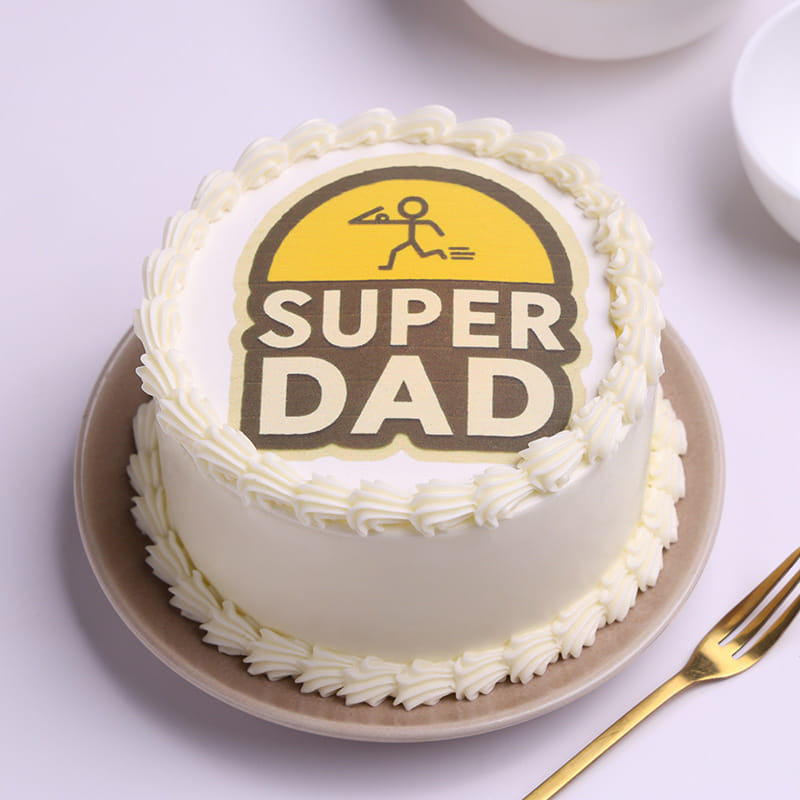 Super Dad Celebration Cake