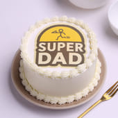 Super Dad Celebration Cake