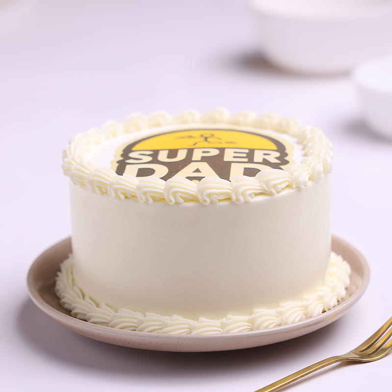 Super Dad Celebration Cake
