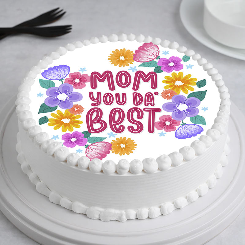 Best Mom Mother's Day Special Poster Cake
