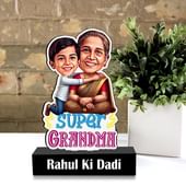 Super Grandma Personalised Caricature