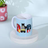 Personalised Super Hero Dad Mug