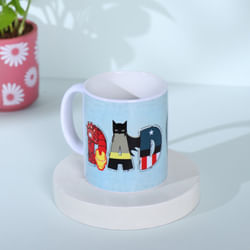 Super Heroic Dad Mug