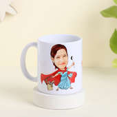 Super Mom Personalised Mug