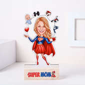 Buy Mothers Day Rescue Caricature For Super Mom