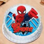 Spiderman Poster Cake