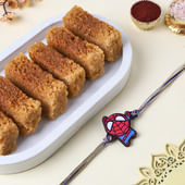 Super Spidey Rakhi With Milk Cake