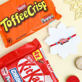 Supercar Kids Rakhi With Choco Treats