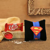 Superman Kitkat Rakhi Pack