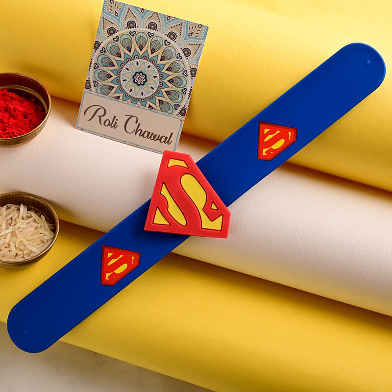 Superman Logo Rakhi