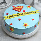 Superman Superdad Cake