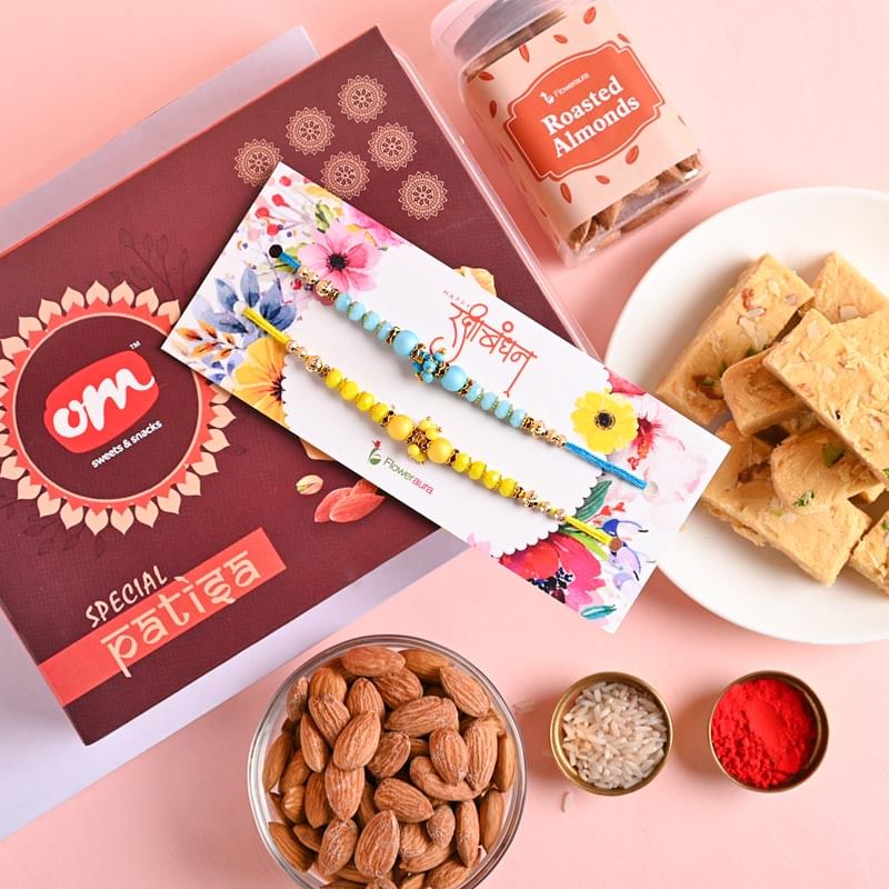Order Swaad Sehat Or Rakhi Combo For Brother Online - Fancy Rakhi