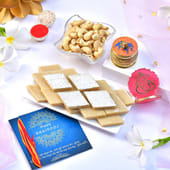 Sweet Blessings N Cashews Bhai Dooj Gift Set