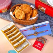 Sweet Divinity Rakhi Combo
