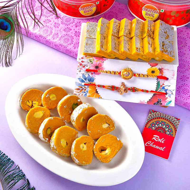 Sweet Ganesha Rakhis Pack