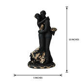 Measurement of Sweet Hug Couple Figurine