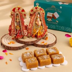 Sweet Laxmi Ganesha Gift Combo-Singapore