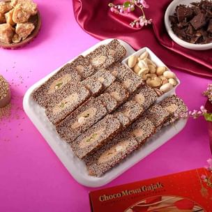 Sweet Lohri Choco Mewa Gajak Gift for New Year