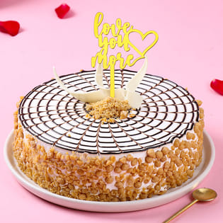 Sweet Love Butterscotch Cake