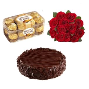 Sweet N Scented Combo : Send Valentine Gifts to Canada