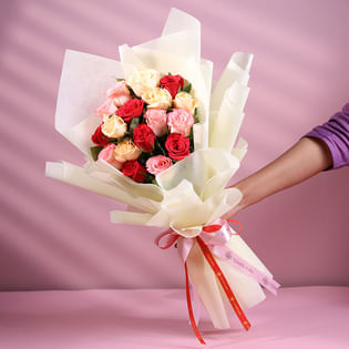 Sweet Promises In Blushing Roses