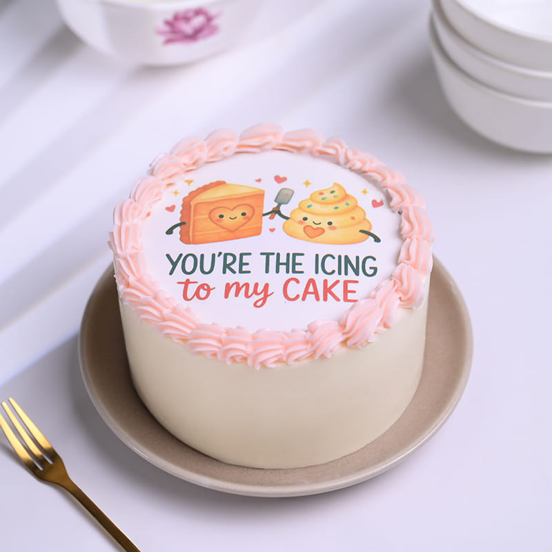 Sweet Pun Love Bento Cake