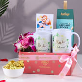 Sweet Romance Personalised Anniversary Hamper