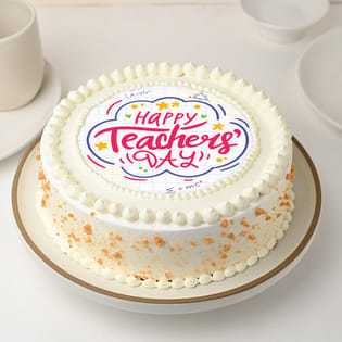 Sweetening Delight Teachers day cake