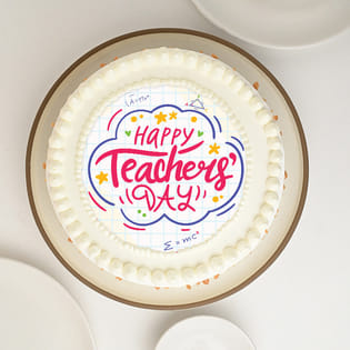 Sweetening Delight Teachers day cake
